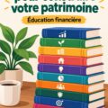 Une femme lisant un livre sur les finances personnelles dans un cadre chaleureux