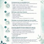 Une femme souriante construisant son plan financier sur son ordinateur