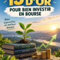 Femme souriante regardant des graphiques d'investissement sur un ordinateur