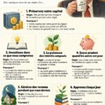 Illustration des conseils financiers de Warren Buffett avec une image inspirante sur la gestion de l'argent.