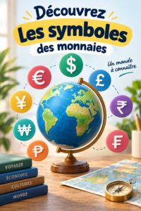 Tableau des symboles monétaires pour les principales devises du monde.