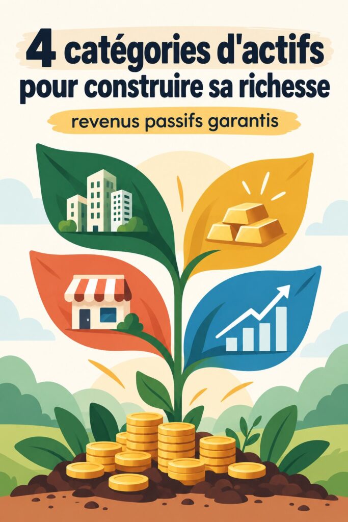 Femme examinant des choix d'investissement pour construire sa richesse avec des actifs.