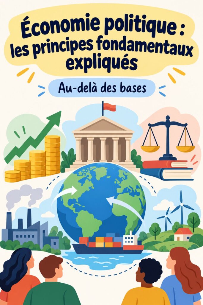 Femme lisant un livre sur l'économie politique dans un environnement confortable