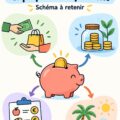 Un graphique illustrant les fonctions de l'argent et des outils financiers