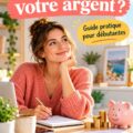 Femme consultante un document avec des graphiques d'investissement pour débutantes