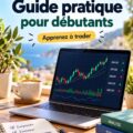 Une femme consultant des graphiques de trading sur son ordinateur, symbolisant le trading Forex pour débutantes.