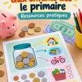 Un enfant jouant avec des pièces de jeu pour apprendre la gestion de l'argent