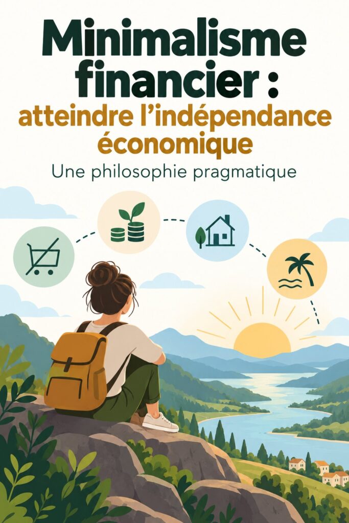 Une femme en train de prendre des notes sur ses finances avec un carnet et un stylo, représentant le minimalisme financier.